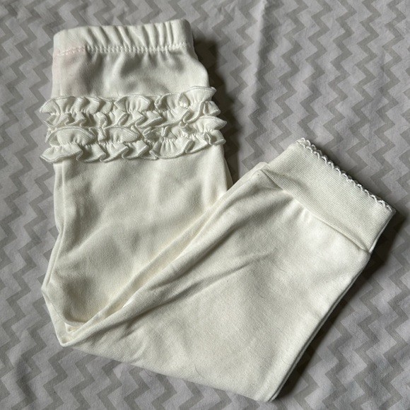 Baby Girls 18M Long Sleeve Ruffled Fleece Sweatshirt & Matching Jogger Pant Set - Picture 8 of 12